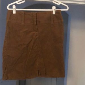 Vintage corduroy skirt.